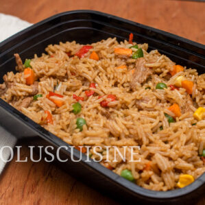 Special Shredded Beef fried rice