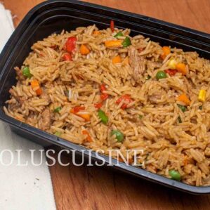 Special Shredded Beef fried rice