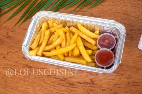 French Fries Alone