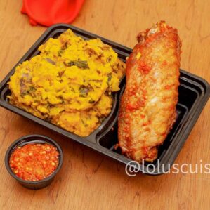 Yam Pottage (Asaro) with Assorted Meat