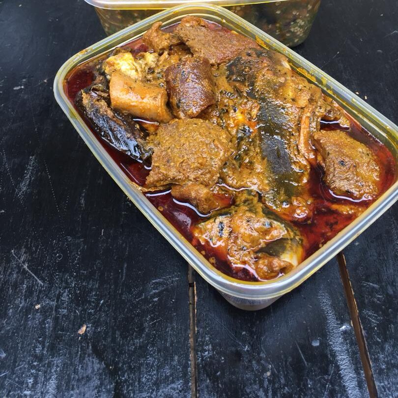 Nigerian Stews (Catfish | Cow Tail | Chicken | Goat Meat | Beef)