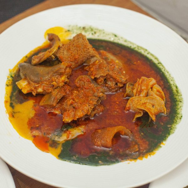 Amala, ewedu and gbegiri
